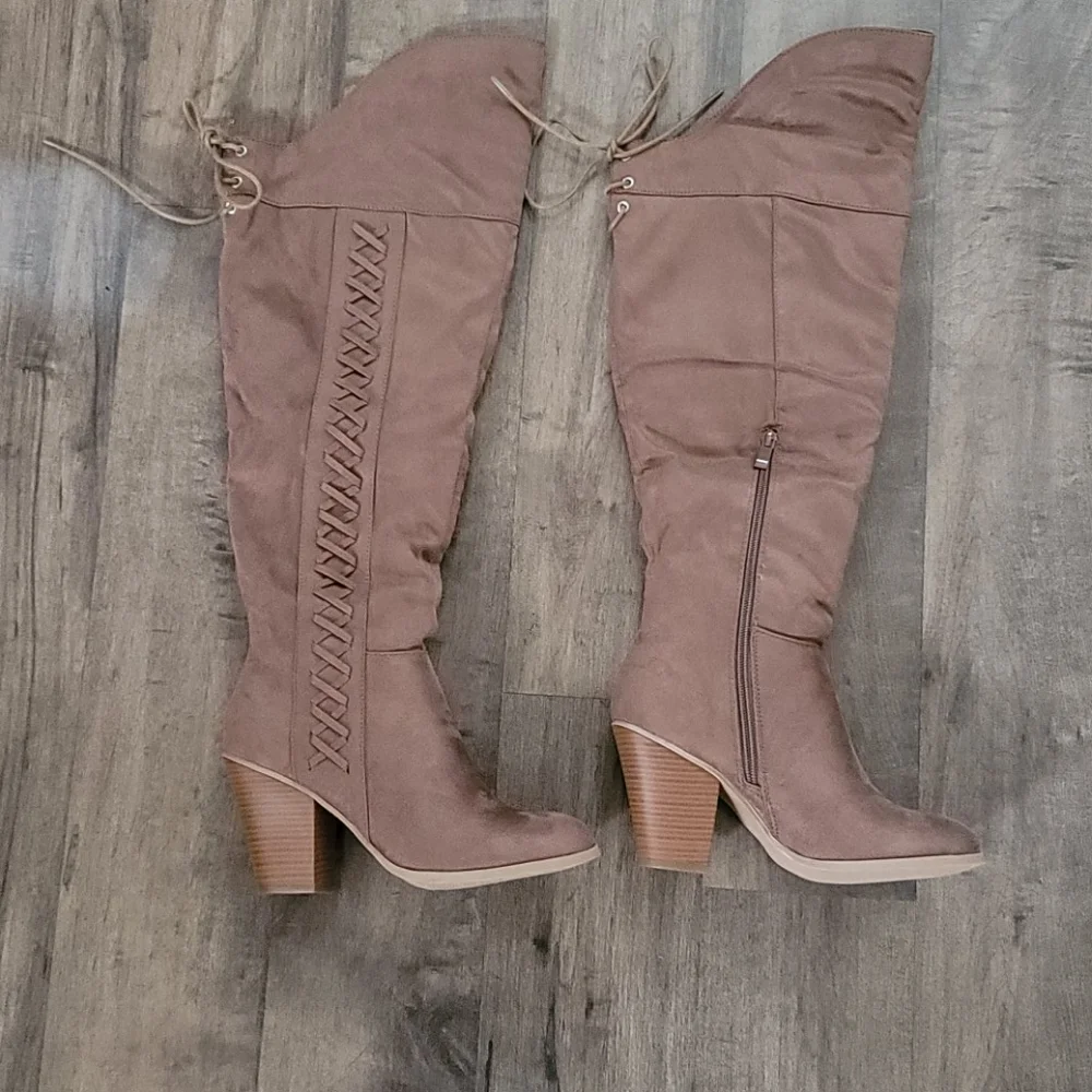 Brinley Co. Over the knee boots NIB